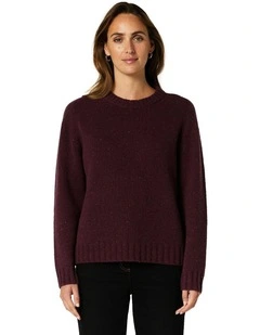 Hyacinth Sweater in Burgundy