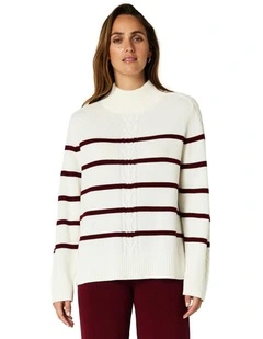 Adele Sweater in White