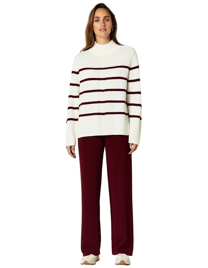 Adele Sweater in White image 7