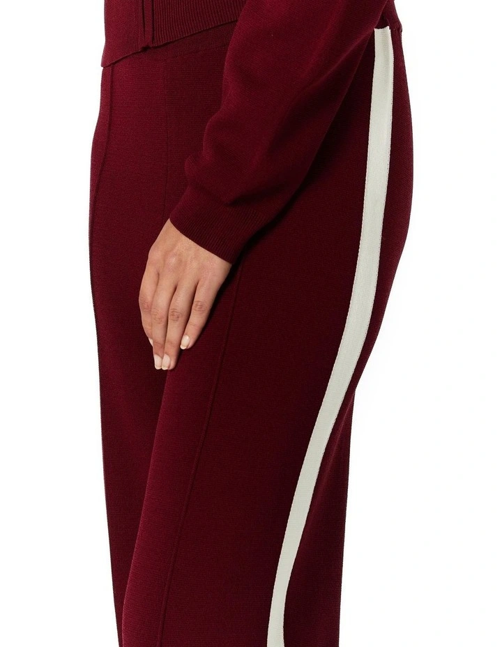 Melia Pant in Wine image 5