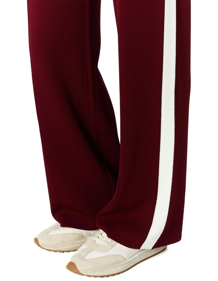 Melia Pant in Wine image 6