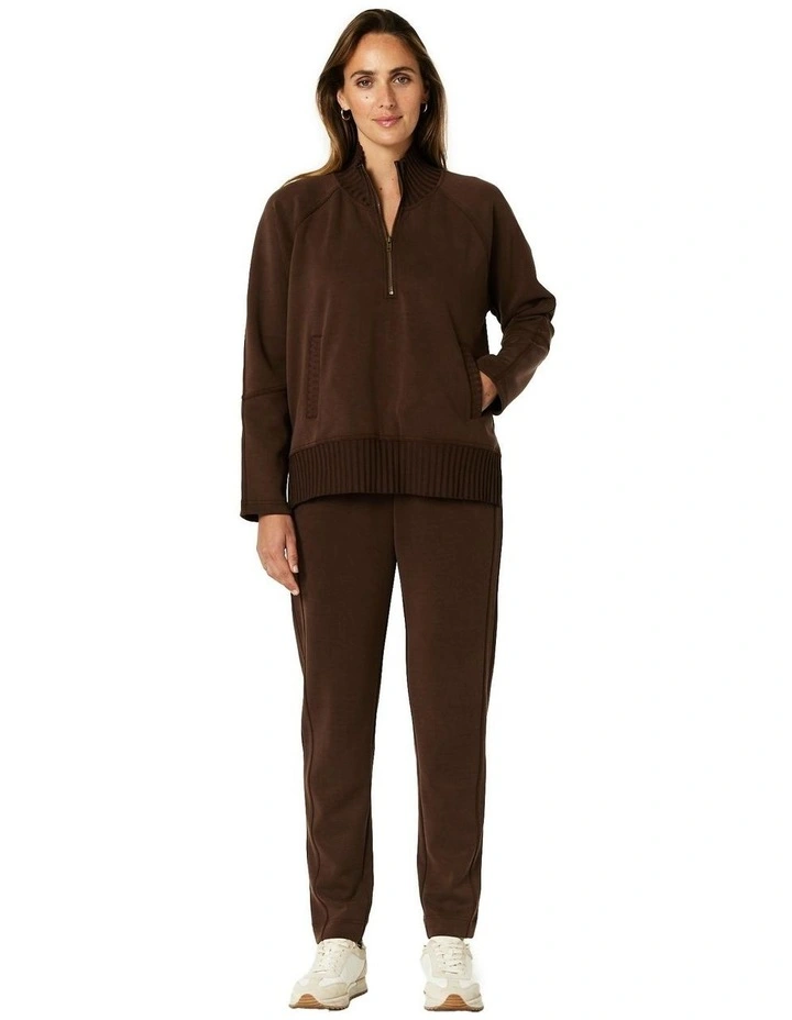 Diaz Pant in Chocolate image 1
