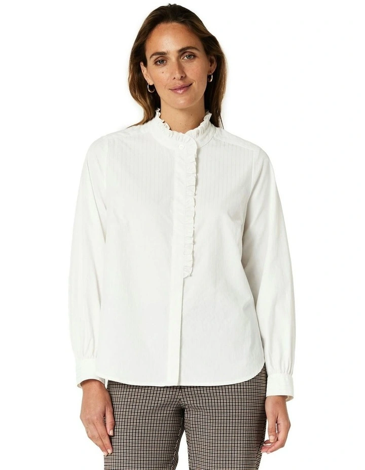 Shirley Shirt in White image 1