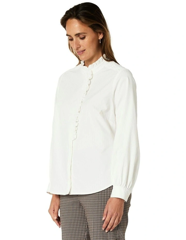 Shirley Shirt in White image 3