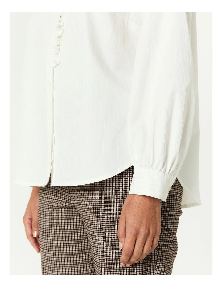 Shirley Shirt in White image 5