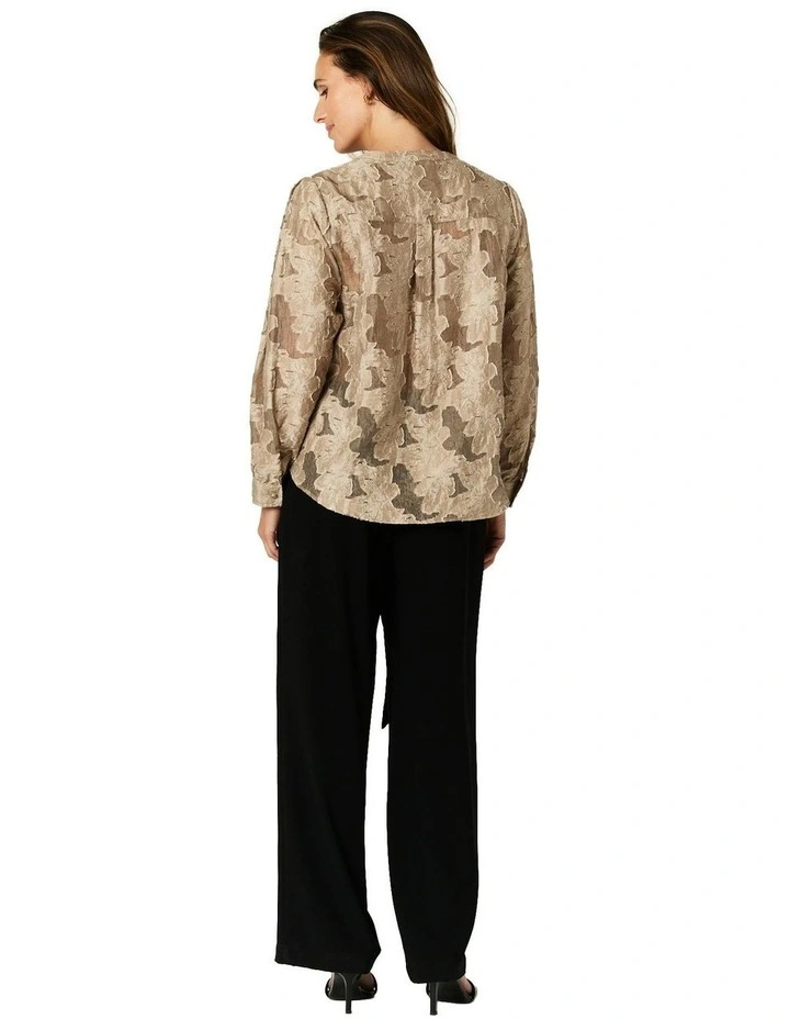 Aida Blouse in Champagne image 2