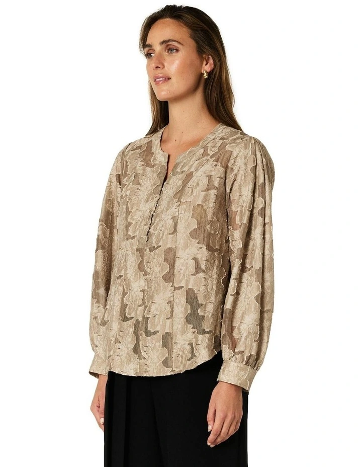 Aida Blouse in Champagne image 3