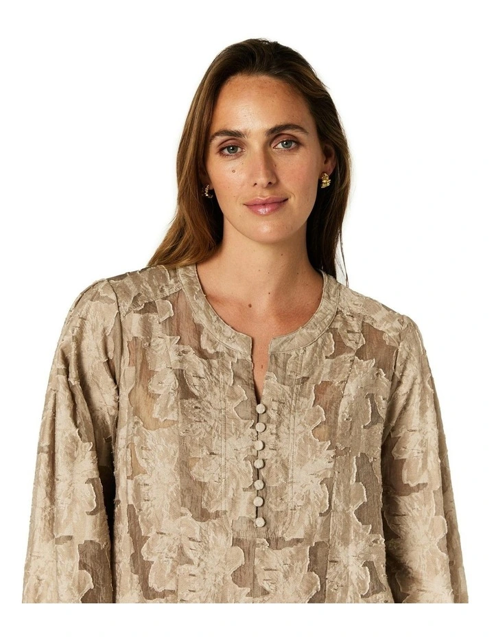 Aida Blouse in Champagne image 4