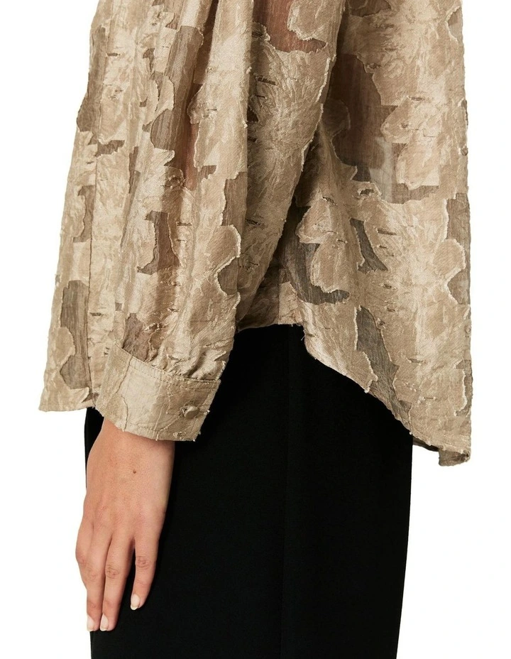 Aida Blouse in Champagne image 5