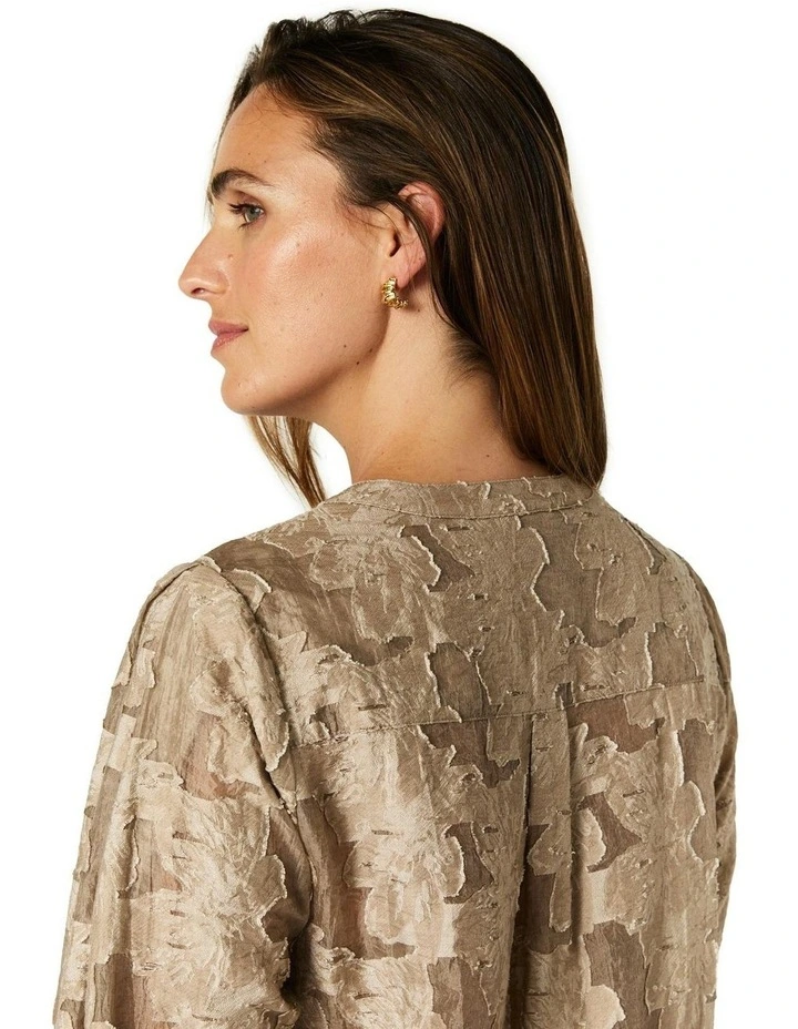 Aida Blouse in Champagne image 6