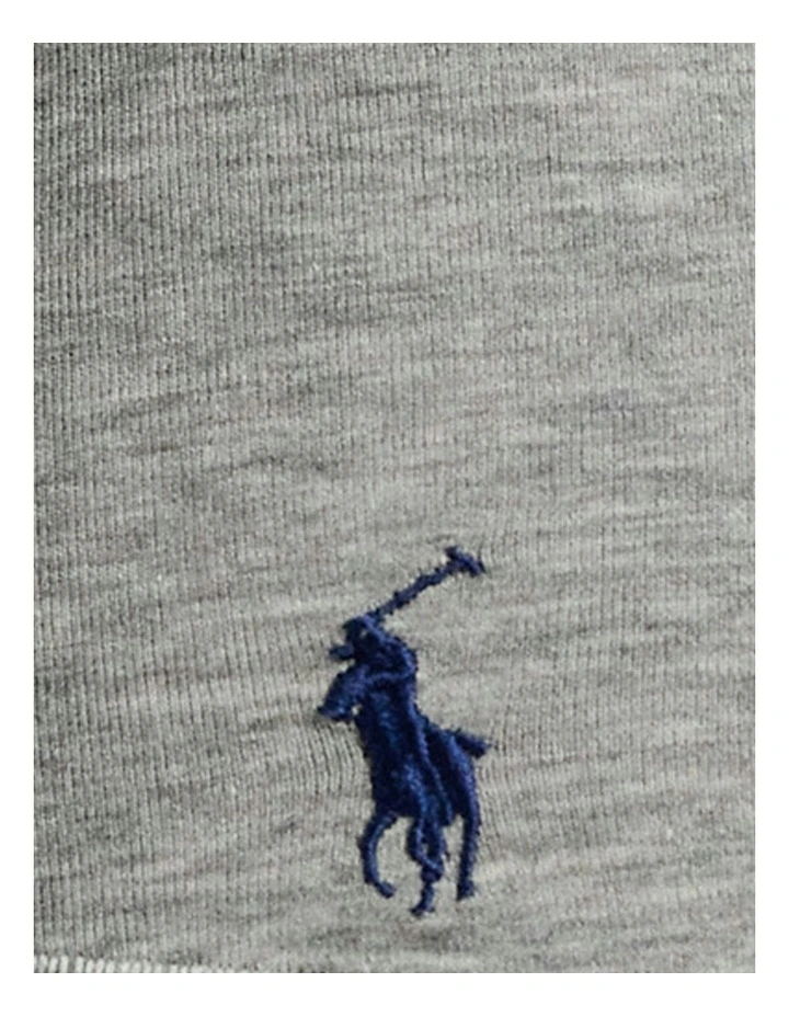 Club Cotton Stretch Shorty Underwear in Heather Grey image 7