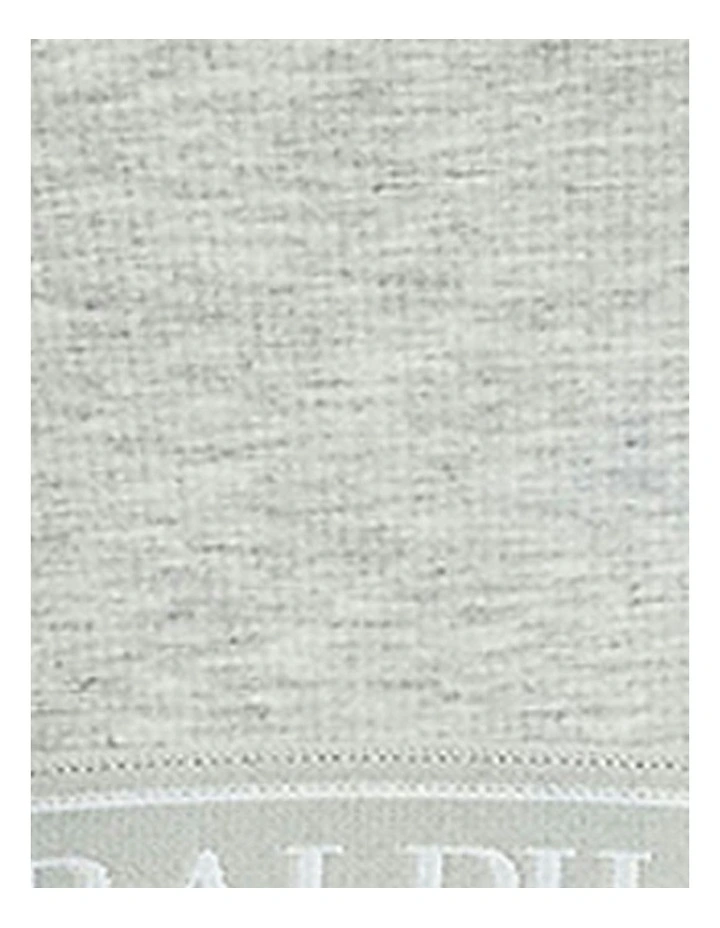 Polo Essentials Cotton Blend Cropped Tank Top Bra in Heather Grey image 6