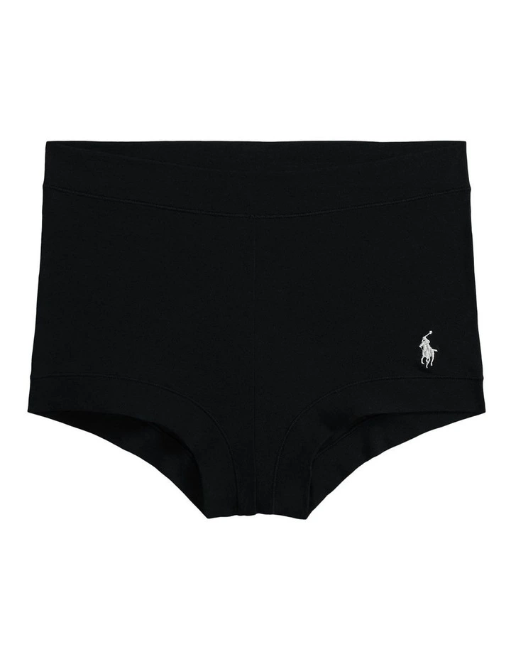 Club Cotton Stretch Shorty Underwear in Onyx image 5