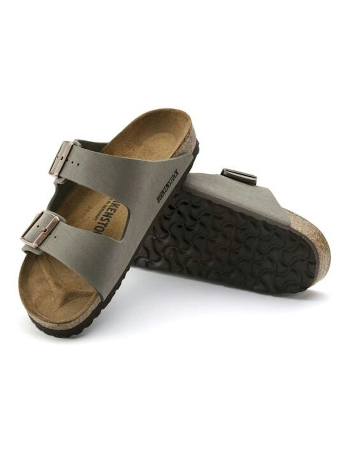 Arizona Flor Slip On Sandals in Stone image 2