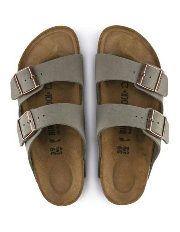Arizona Flor Slip On Sandals in Stone image 3