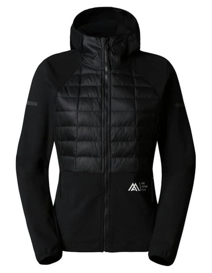 Lab Hybrid Thermoball Hooded Jacket in Black image 3