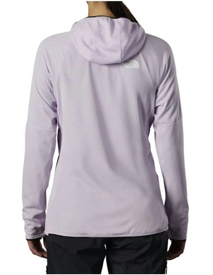 Summit Future Fleece Full Zip Logo Hoodie in Lavender image 2