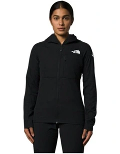 Summit Futurefleece Full Zip Logo Hoodie in Black