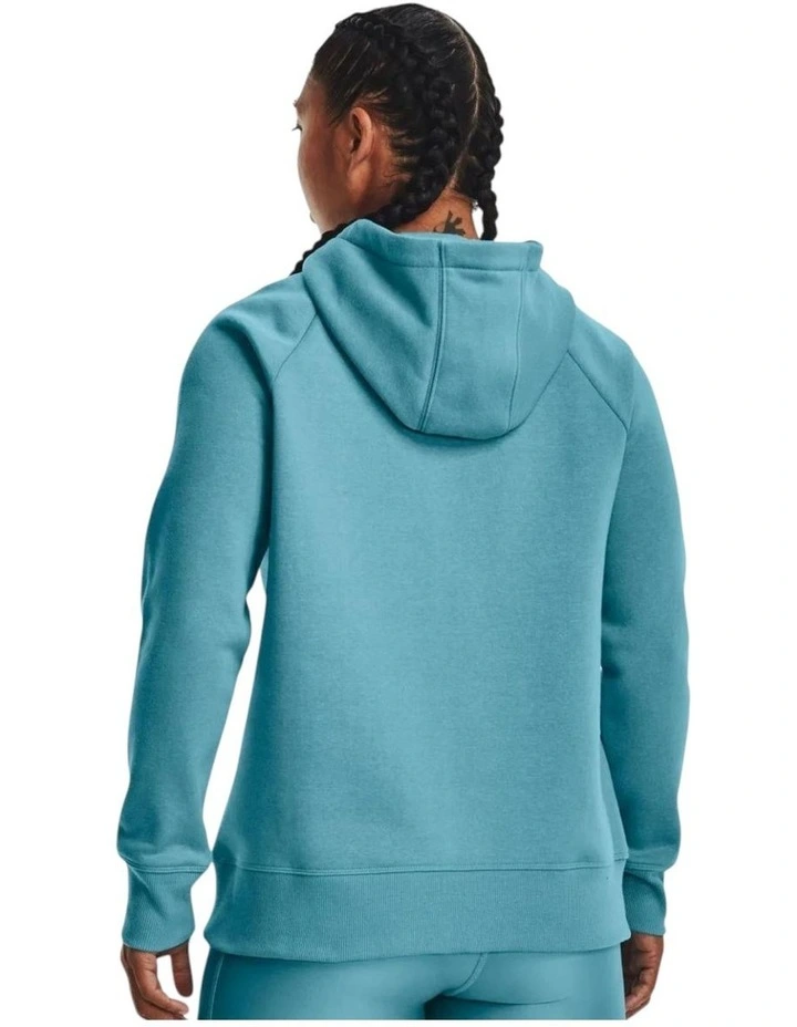 Rival Fleece Logo Hoodie in Blue image 2