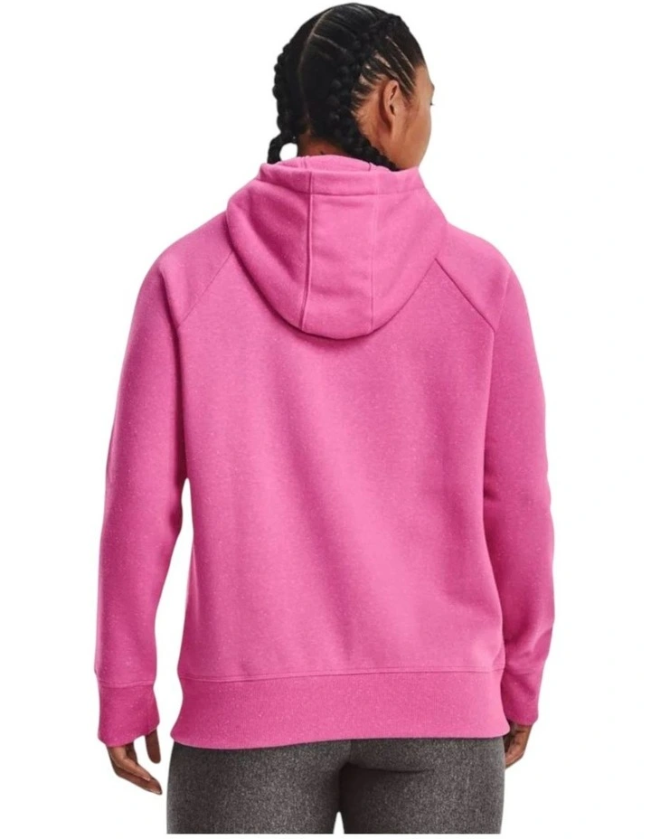 Rival Fleece Logo Hoodie in Pink image 2