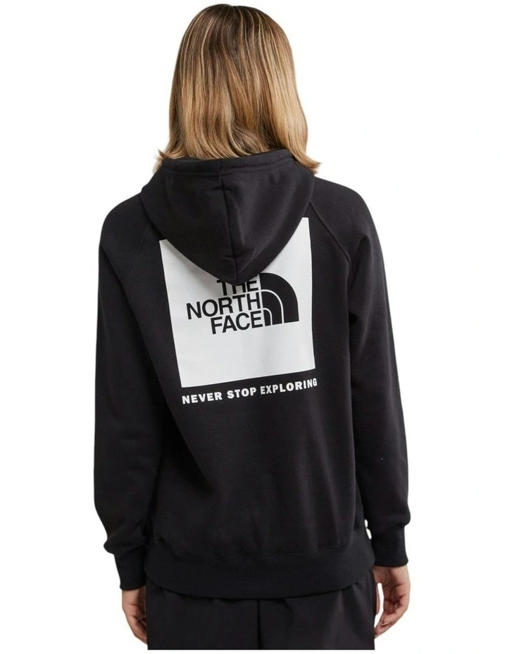 Pullover Hoodie in Black image 2