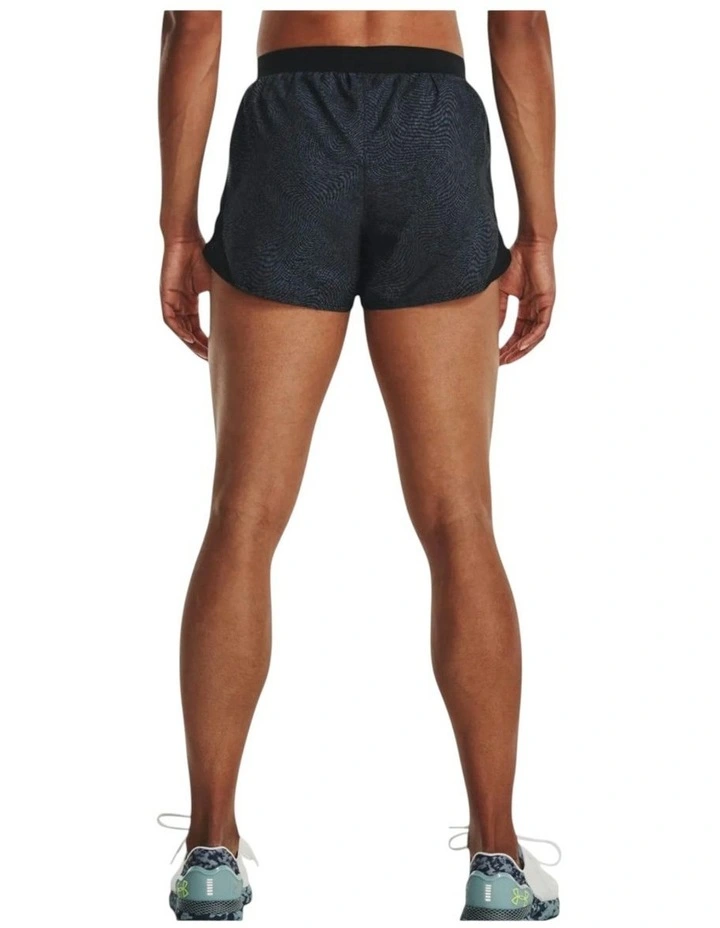 Printed Shorts in Black image 2