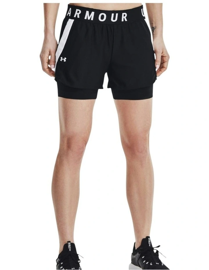 Play Up 2-In-1 Shorts in Black image 1