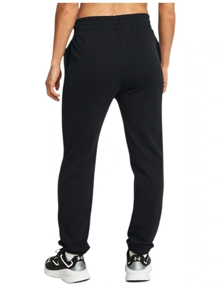 Rival Terry Joggers Trackies in Black image 2
