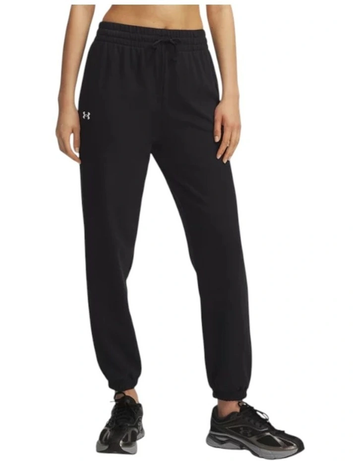 Rival Terry Joggers Trackies in Black image 1