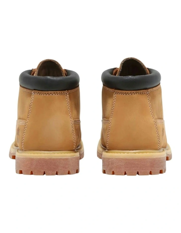 Nellie Chukka Double Wide Nubuck Waterproof Boots in Wheat image 5