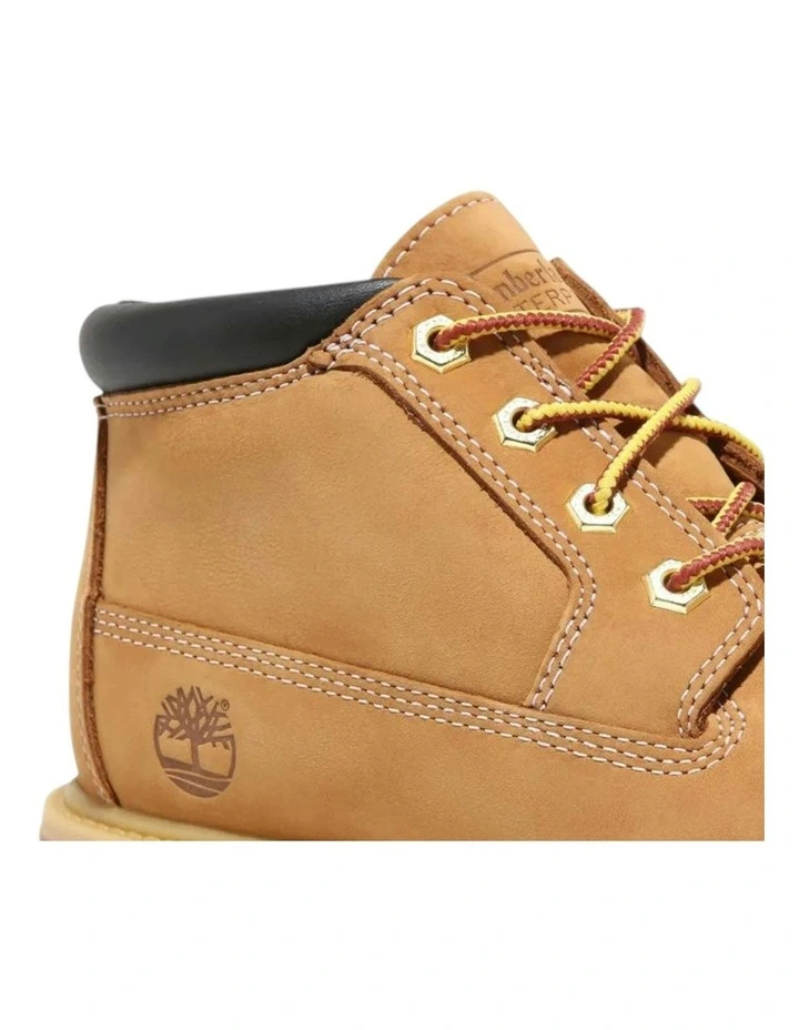 Nellie Chukka Double Wide Nubuck Waterproof Boots in Wheat image 6