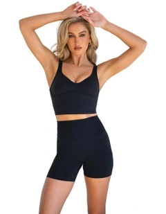 Curve Crop in Black