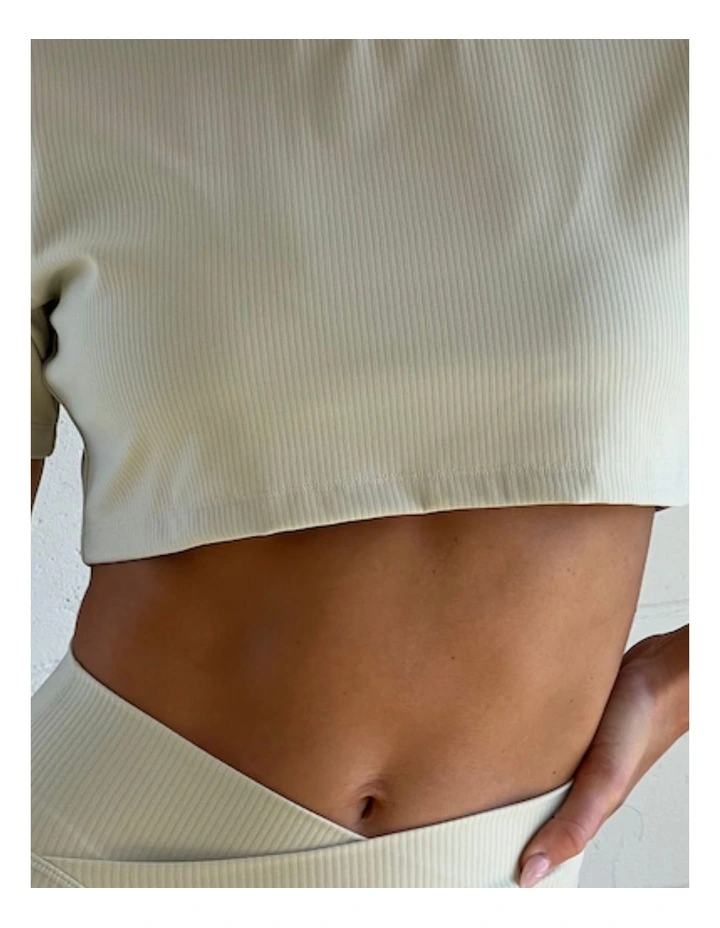 Everyday Dri-Fit Cropped T-shirt in Ivory image 6