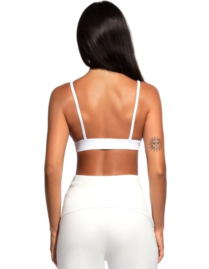 Triangle + Bra + in White image 2