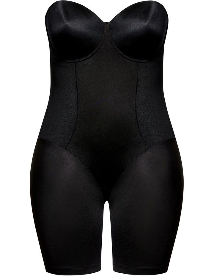 Smooth And Chic Bodyshaper in Black image 5