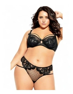 Clementine Underwire Bra in Black
