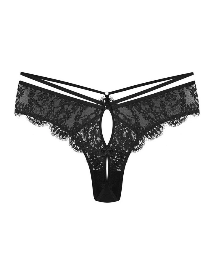 Delores Thong in Black image 4