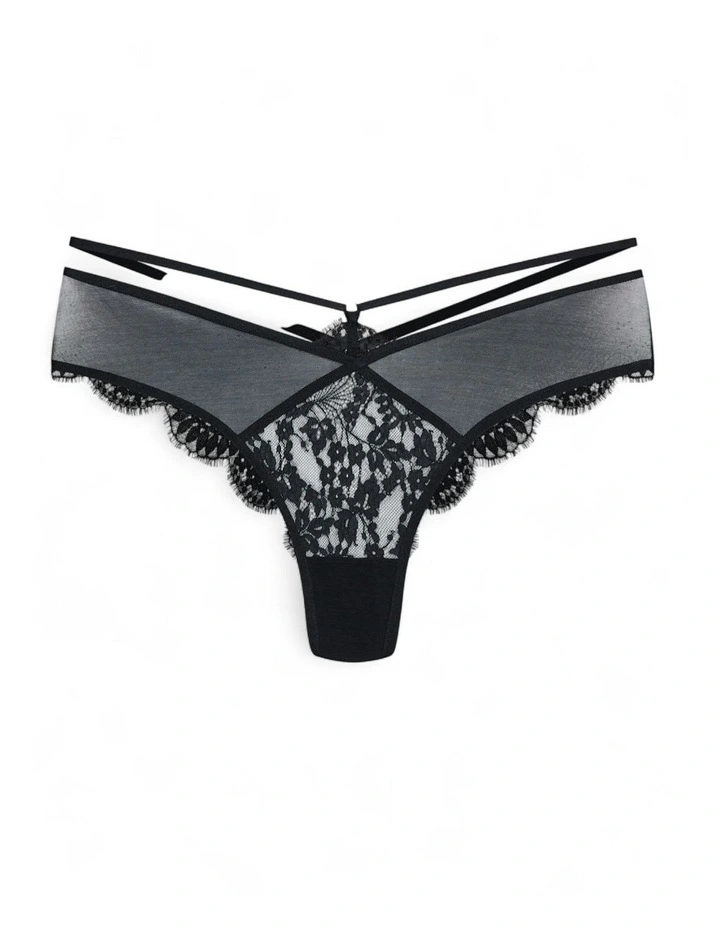 Delores Thong in Black image 7