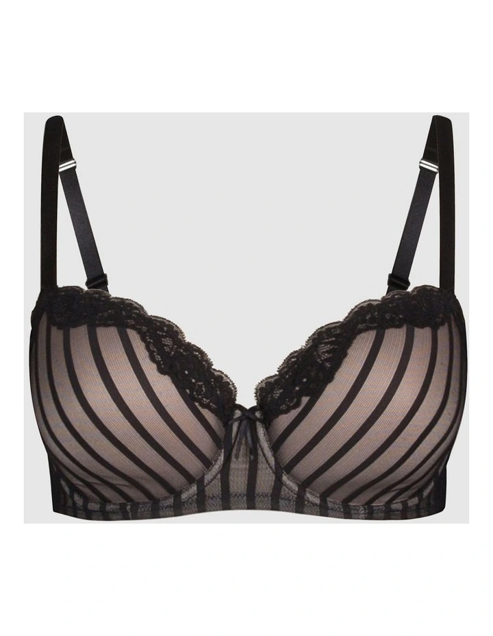 Fifi Contour Bra in Black image 3