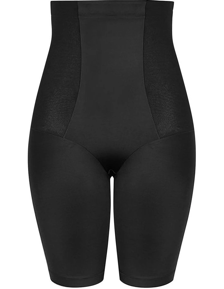 Smooth And Chic Thigh Shaper in Black image 3