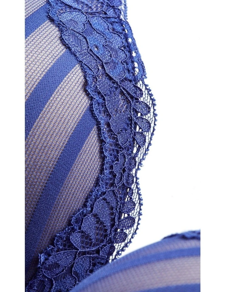 Plus Size Fifi Contour Bra in Dazzling Blue image 5