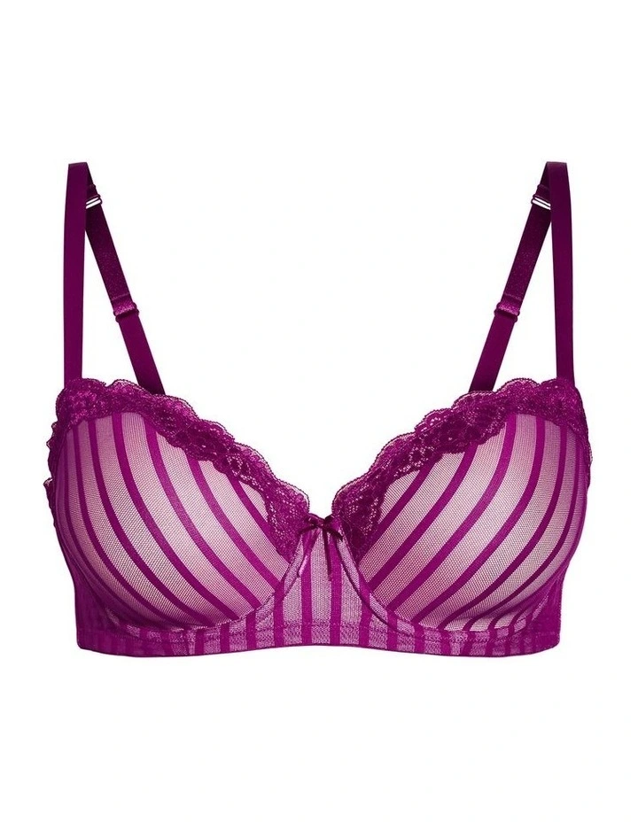 Fifi Contour Bra in Magenta image 3