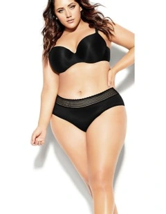 Bodycon Contour Bra in Black