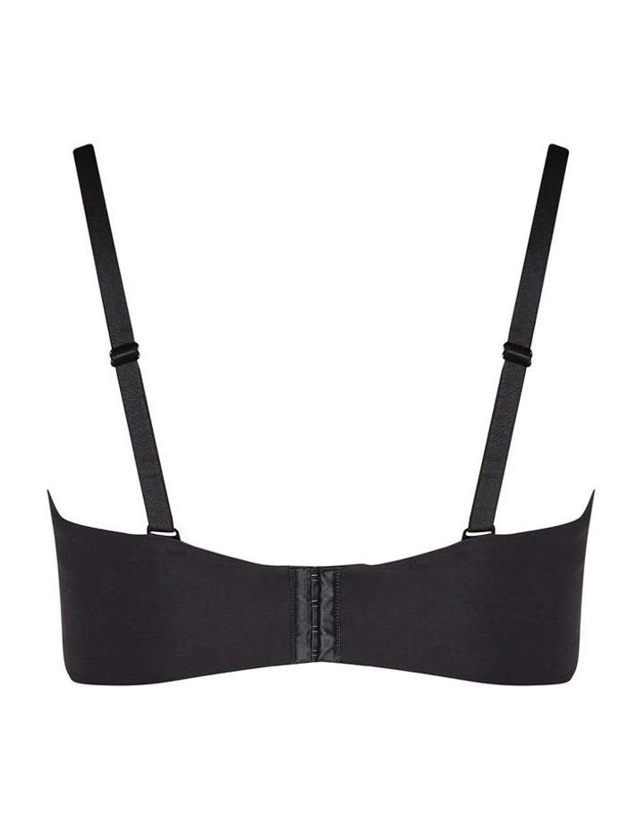Bodycon Multiway Bra in Black image 4