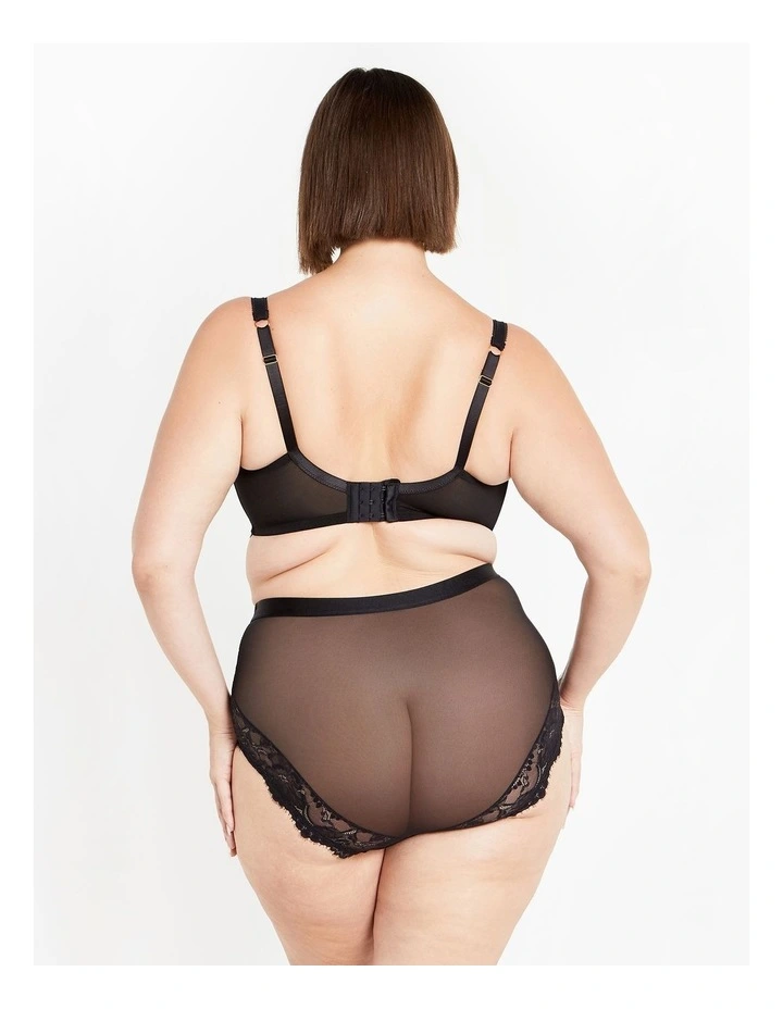 Lara Underwire Bra in Black image 2