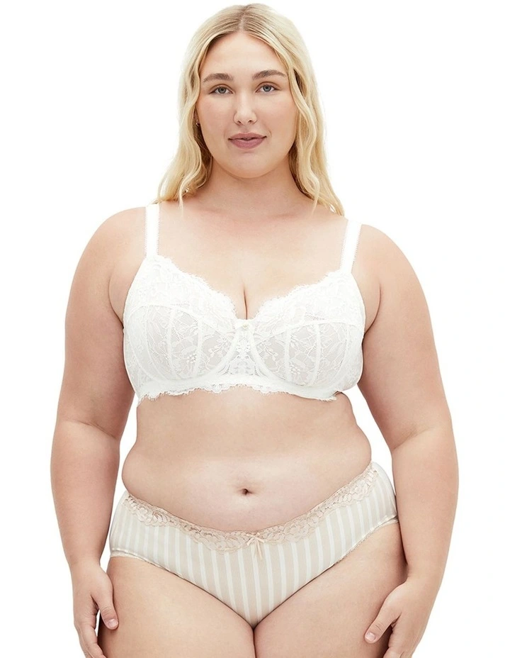 Lara Underwire Bra in Ivory image 1