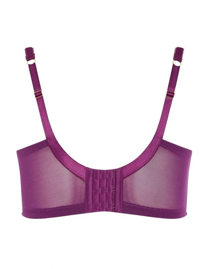 Lara Underwire Bra in Purple Iris image 5