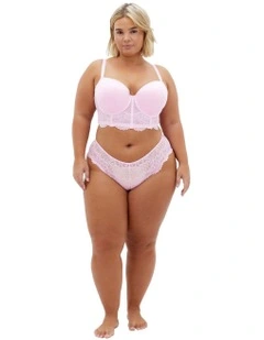Allure Demi Longline Bra in Pink