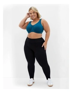 Contour Underwire Sports Bra in Poseidon