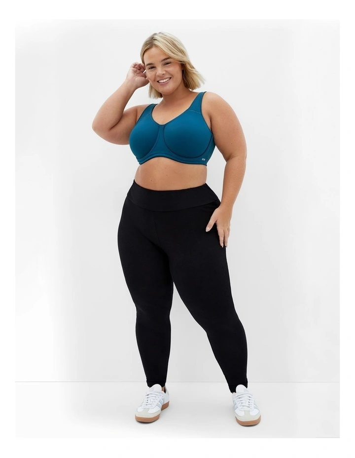 Contour Underwire Sports Bra in Poseidon image 1